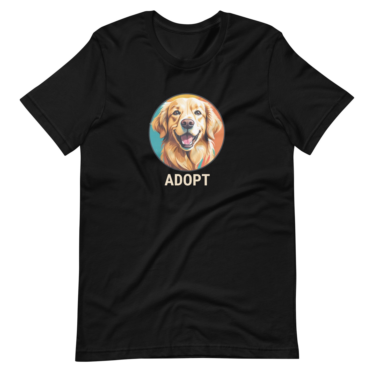 Golden Retriever Adopt Tee