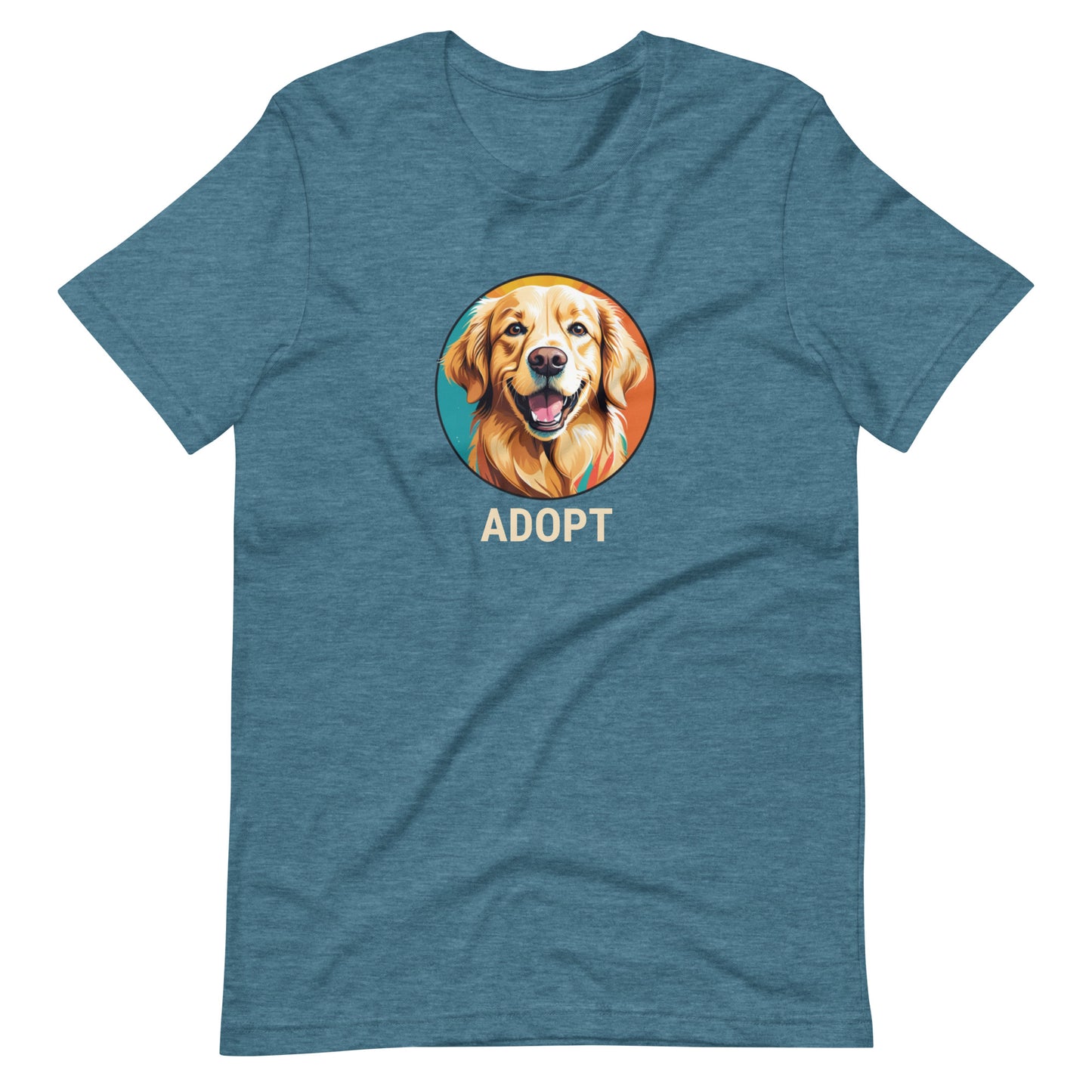 Golden Retriever Adopt Tee