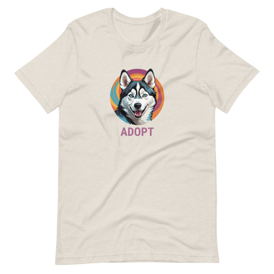 Siberian Husky Adopt Tee